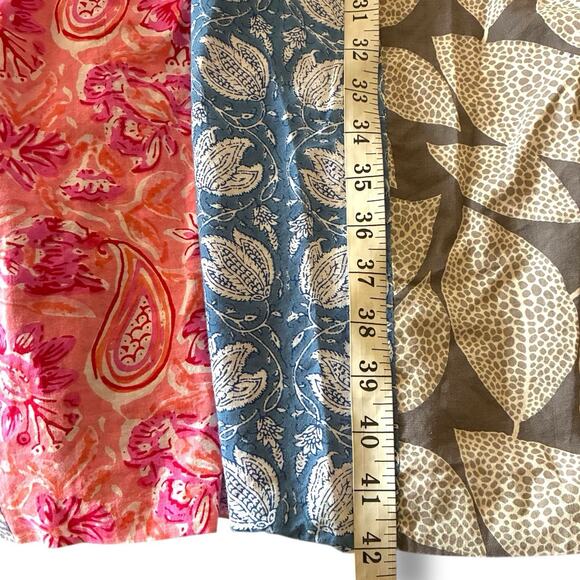 Patchwork Floral Boho Cotton Tie Robe w/Pockets Made In India Small/Medium - Picture 10 of 10